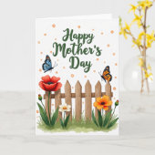 Chevron Tuin Moeders Kaart (Gele Bloem)