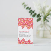 Chevron Visitekaartje (Staand voorkant)