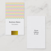 Chevron Visitekaartje (Voorkant / Achterkant)
