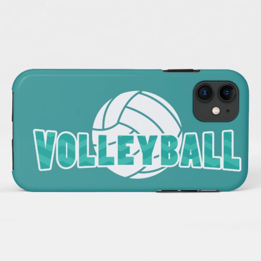 Chevron Volleyball Case-Mate iPhone Case (Achterkant (horizontaal))