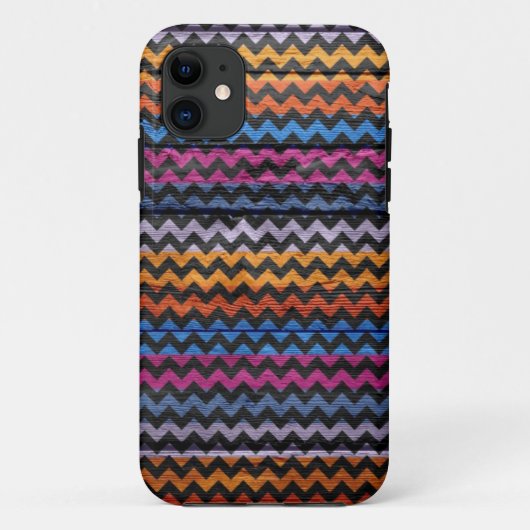 Chevron Wood Abstract #2 Case-Mate iPhone Case (Achterkant)