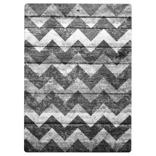  Chevron Wood Abstract #4 Klembord (Achterkant)