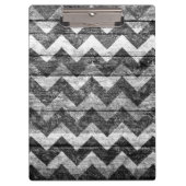  Chevron Wood Abstract #4 Klembord (Voorkant)