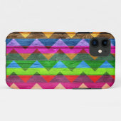  Chevron Wood Abstract #9 Case-Mate iPhone Case (Achterkant (horizontaal))