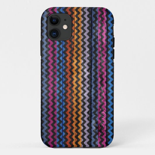 Chevron Wood Abstract Case-Mate iPhone Case (Achterkant)