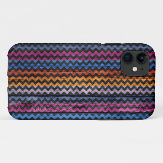  Chevron Wood Abstract Case-Mate iPhone Case (Achterkant (horizontaal))