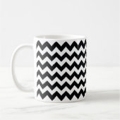 Chevron Zig Zag Black/White Mok (Links)