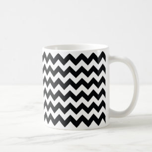 Chevron Zig Zag Black/White Mok