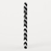 Chevron Zig Zag Monogram met Kleurkeuze Case-Mate iPhone Case (Achterkant/rechts)