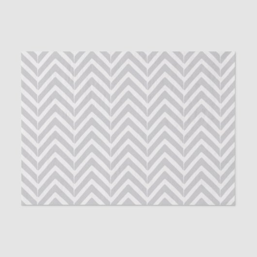 Chevron Zig Zag Patroonpapier Tissuepapier (Voorkant)