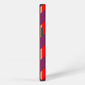 Chevron Zigzag Custom Monogram 3 iPhone Hoesje (Rechterkant)