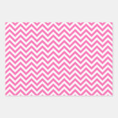 Chevron ZigZag DIY Patroon & Achtergrond Kleuren Inpakpapier Vel (Voorkant 2)