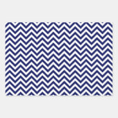 Chevron ZigZag DIY Patroon & Achtergrond Kleuren Inpakpapier Vel (Voorkant)