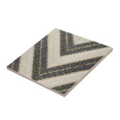 Chevron Zigzag Glam Patroon Tegeltje (Zijkant)