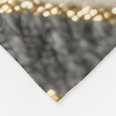 Chevron Zigzag Glam Pattern Fleece Deken (Hoek)