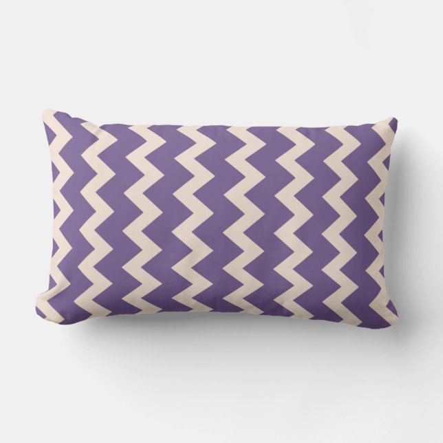 Chevron zigzag natuurlijke bleke roze heldere paar kussen (Voorkant)