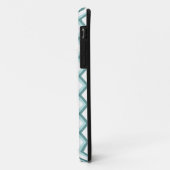 Chevron ZigZag patroon in Mint Green Case-Mate iPhone Case (Achterkant/links)