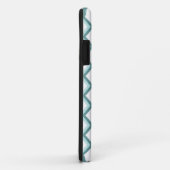 Chevron ZigZag patroon in Mint Green Case-Mate iPhone Case (Achterkant/rechts)