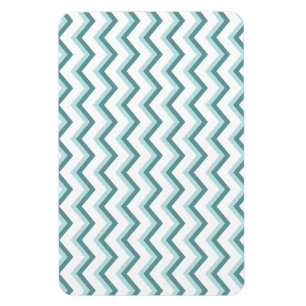 Chevron ZigZag patroon in Mint Green Magneet