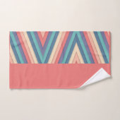 Chevron Zigzag Stripes Naadloos patroonpatroon Bad Handdoek (Handdoek)