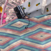 Chevron Zigzag Stripes Naadloos patroonpatroon Bad Handdoek