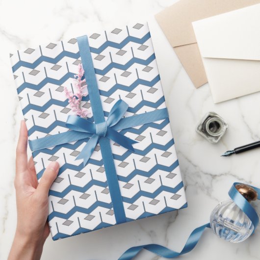 Chevron ZigZig Cadeaupapier (Geschenken)