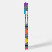 Chevronpatroon op houtstructuur door Shirley Taylo Case-Mate iPhone Case (Achterkant / Links)
