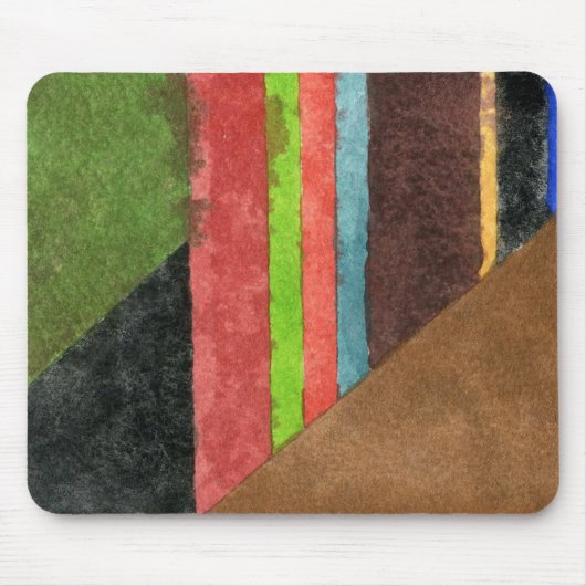 "Chevrons" Abstract Design Mousepad Muismat (Voorkant)