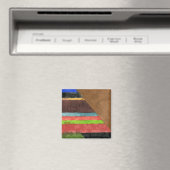 "Chevrons" Abstract Magnet (Insitu (Vaatwasser))