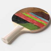 "Chevrons" Abstract ontwerp pingpongpeddel Tafeltennisbatje (Voorkant Gekanteld)