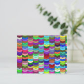 Chevrons-Briefkaart Briefkaart (Staand voorkant)