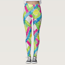 Chevrons, diamanten naadloos patroon leggings