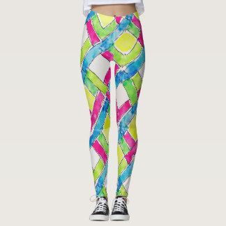 Chevrons, diamanten naadloos patroon leggings