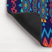 Chevrons en rhombus abstract ontwerp muismat (Hoek)