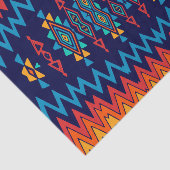 Chevrons en rhombus abstract ontwerp tissuepapier (Detail)