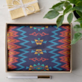 Chevrons en rhombus abstract ontwerp tissuepapier (Geschenk)