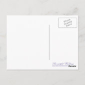 Chevrons kruisen, dank je briefkaart (Achterkant)