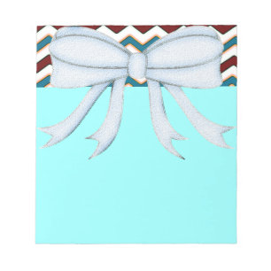 Chevrons Patroon Douche Party Kantoor Destiny Notitieblok