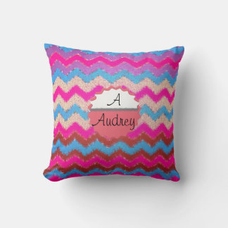 Chevrons Patroon Kleurrijke Vrede Liefde Destiny Kussen