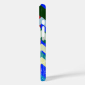 chevrons - stijlvol en kleurrijk Case-Mate iPhone case (Achterkant / Links)