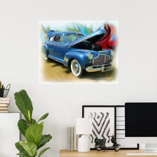 Chevy 1941 poster (Thuiskantoor)