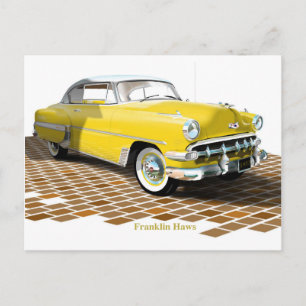 Chevy 1953 briefkaart