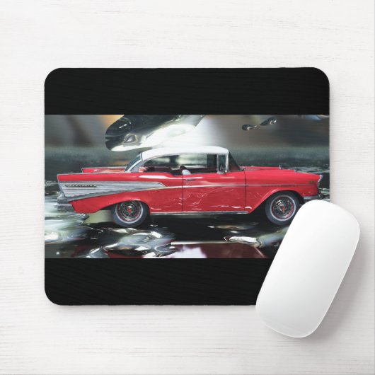 Chevy 1957 muismat (Met muis)