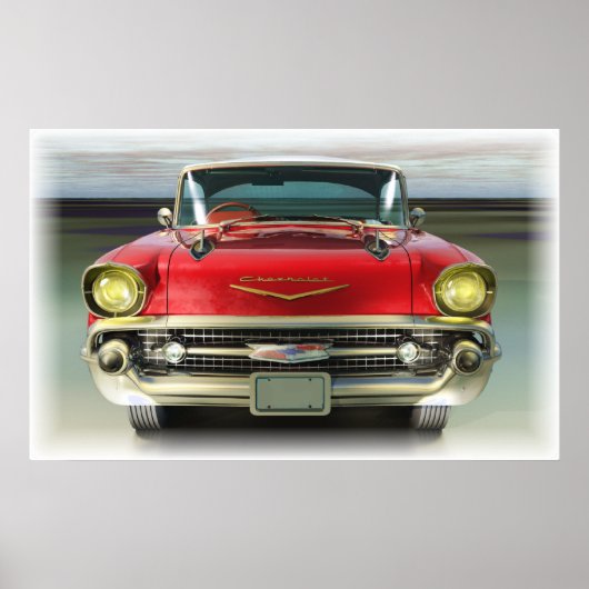 Chevy 1957 poster (Voorkant)