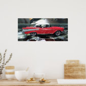 Chevy 1957 poster (Keuken)