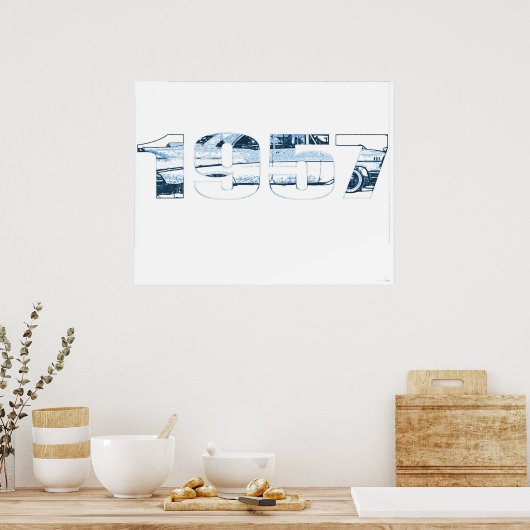 Chevy 1957 poster (Keuken)