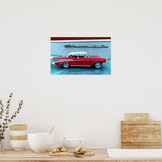 Chevy 1957 poster (Keuken)