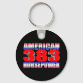 chevy 383 stroker sleutelhanger (Voorkant)