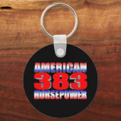 chevy 383 stroker sleutelhanger (Voorkant)