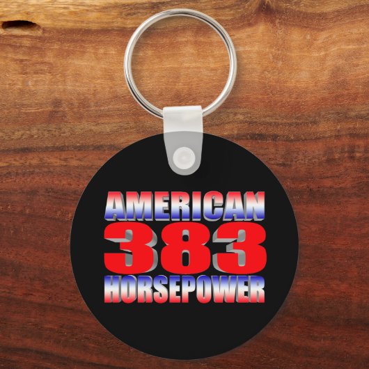 chevy 383 stroker sleutelhanger (Voorkant)